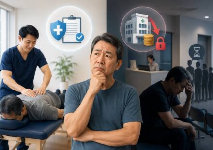 도수치료 건강의료보험 편입 및 환자 걱정