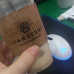 커피숍 미숫가루