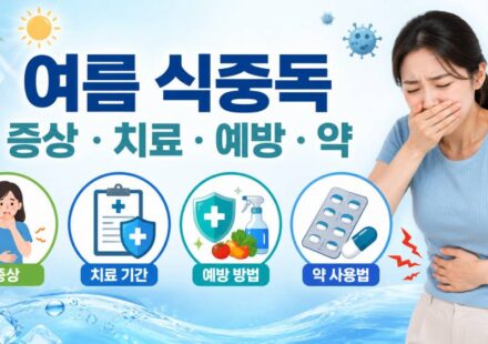 식중독 증상, 약, 치료 기간
