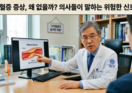 고지혈증 왜 증상이 없을까?