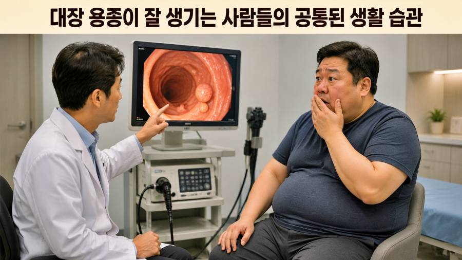 대장 용종이 잘 생기는 사람들의 공통된 생활 습관
