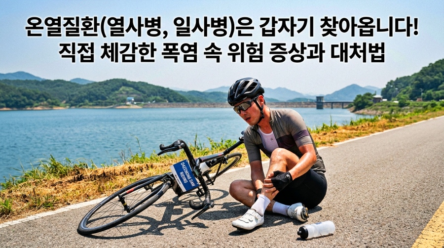 온열질환은 갑자기 찾아옵니다. 직접 체감한 폭염 속 위험 증상과 대처법