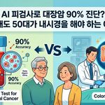 AI 피검사로 대방암 90% 진단?