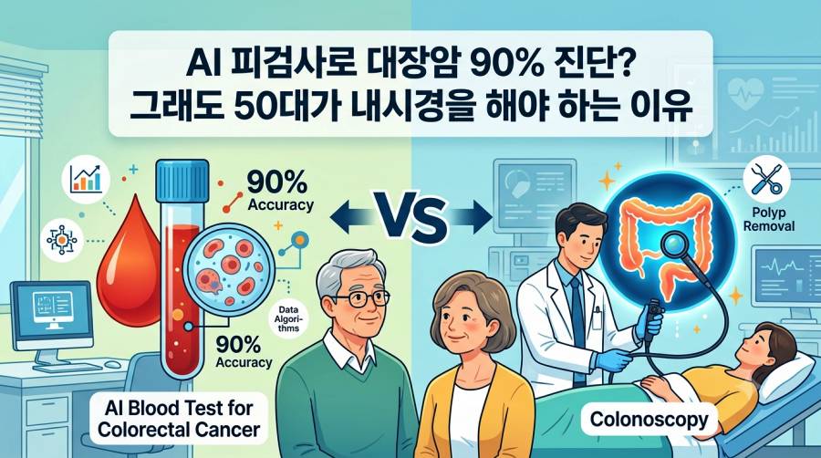 AI 피검사로 대방암 90% 진단?